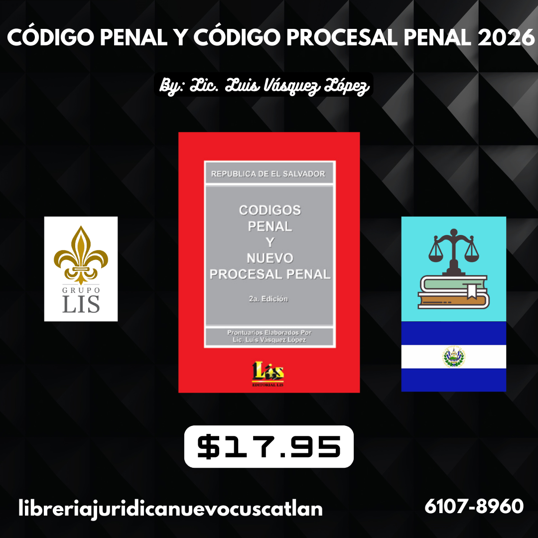 Código Penal - Código Procesal Penal (Dúo Penal), LIS 2026