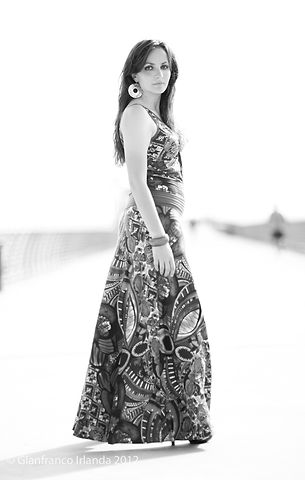 Shooting a Valentina, pontile di Bagnoli