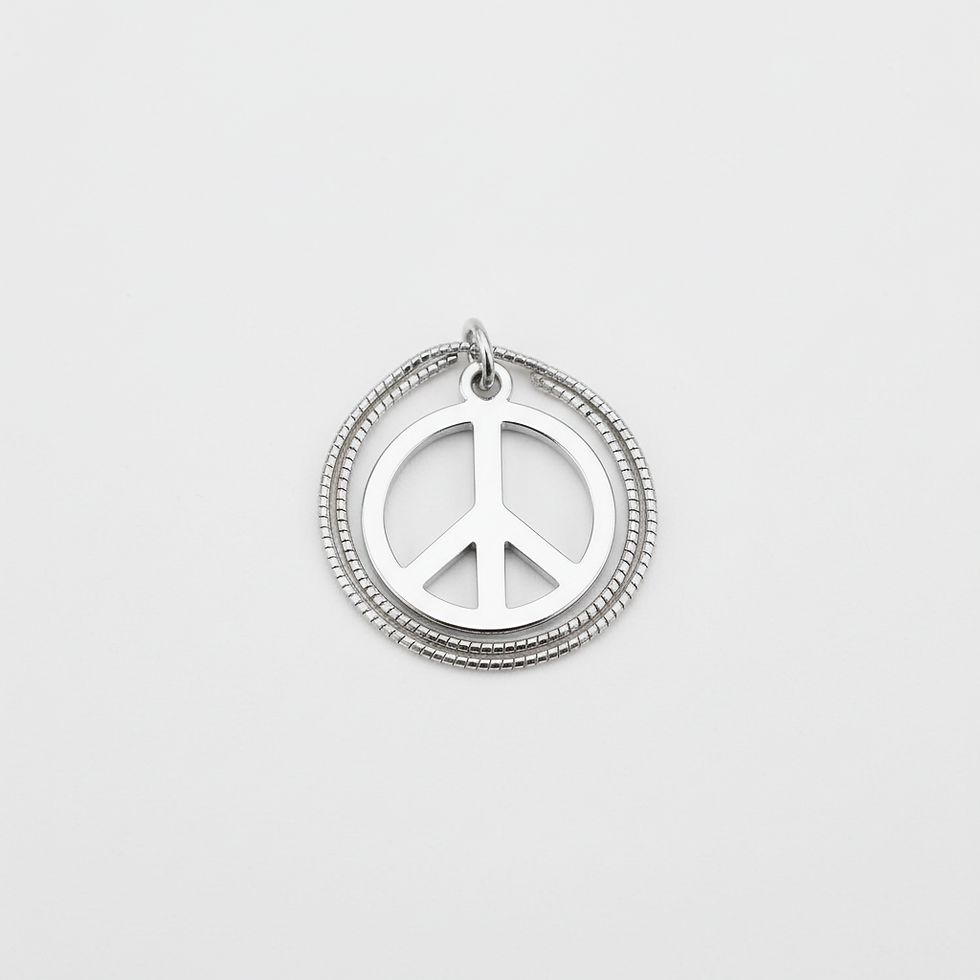 Peace Sign Charm