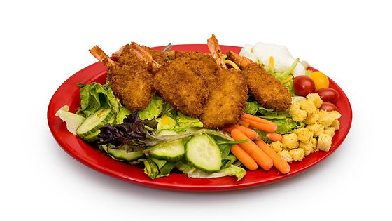 Fried Shrimp Salad