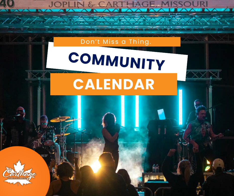 Carthage Chamber Community Calendar