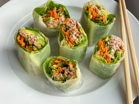 Tuna Rice Paper Sushi