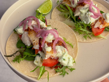 Go-To Lazy Gal Grilled Fish Tacos