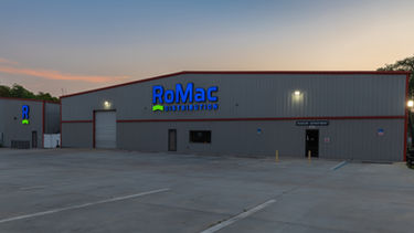 Exterior Evening RoMac Distribution
