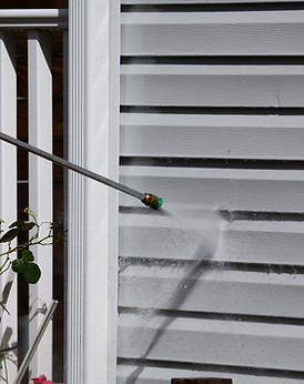 power washing siding