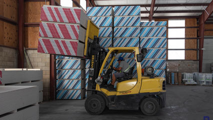 Drywall in Warehouse