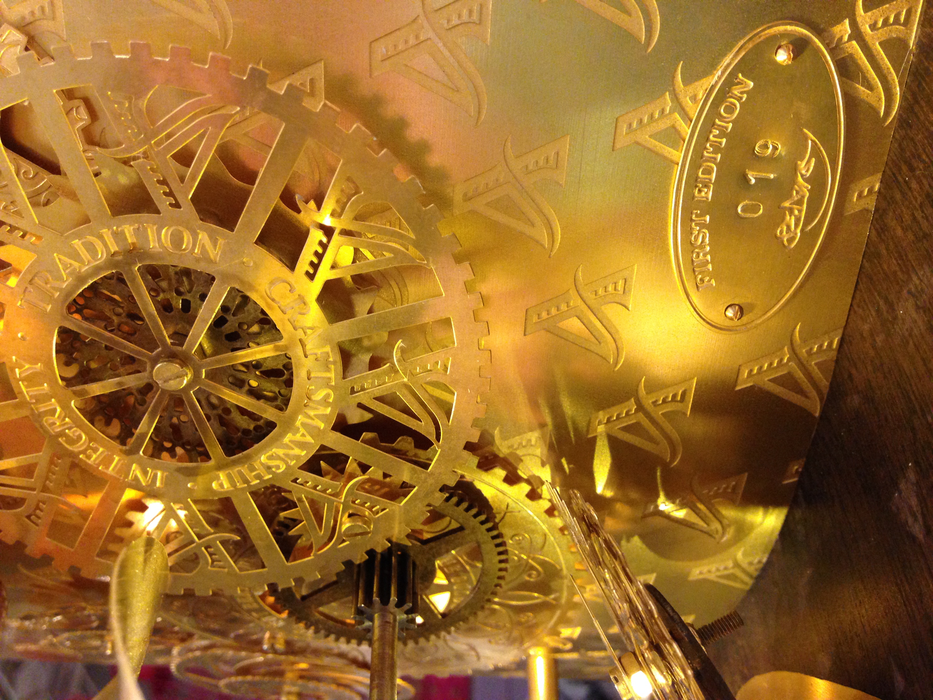 Siluria tap- etching and cogs