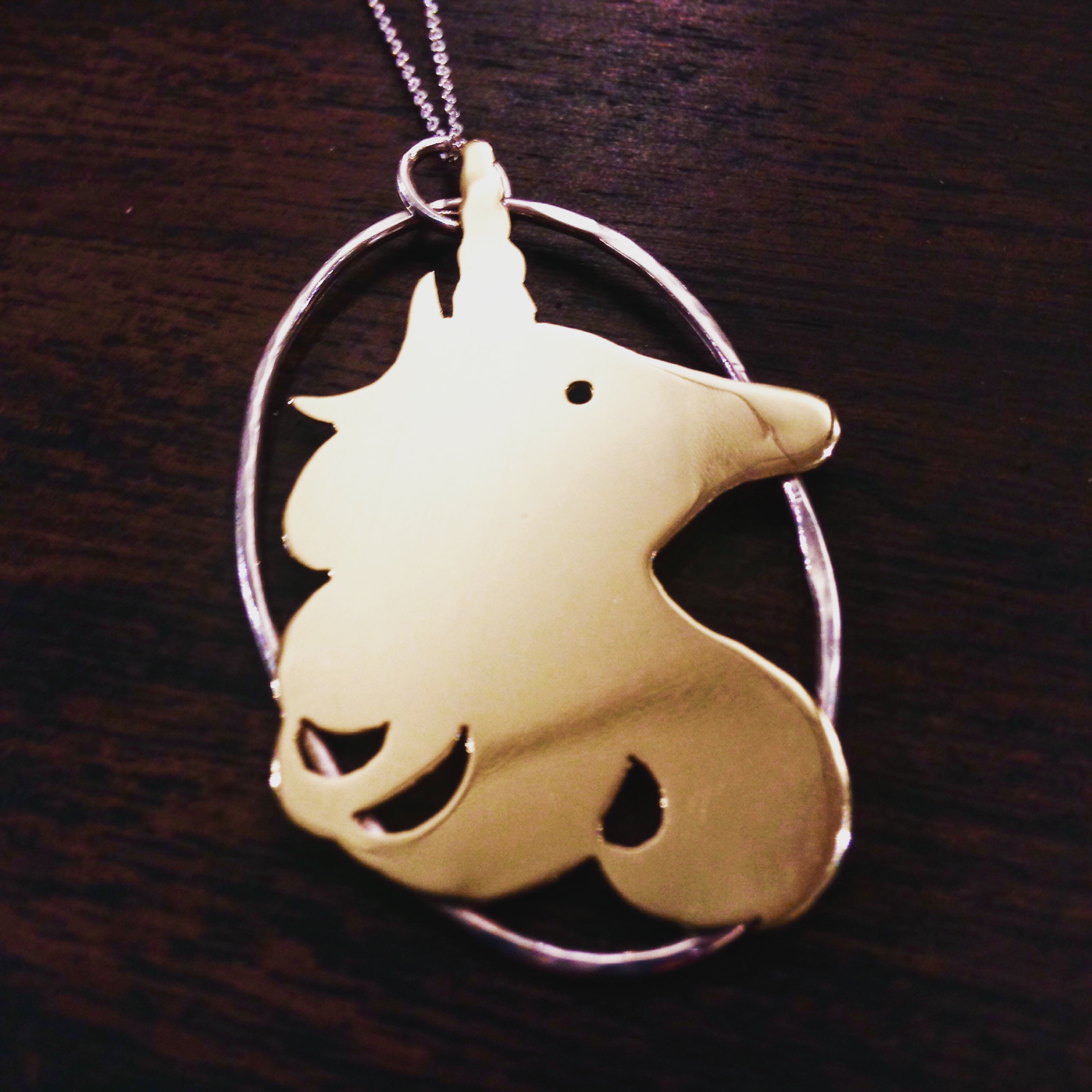 Unicorn pendant