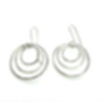 Silver Circles Earrings