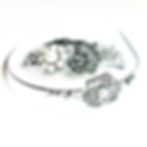 Bride and bridesmaid hair accessories