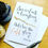 Thumbnail: Leonard Cohen Calligraphy "There is a crack in everything" A6 Card