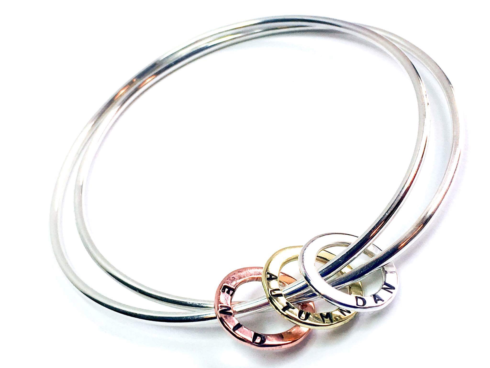 Personalised bangles