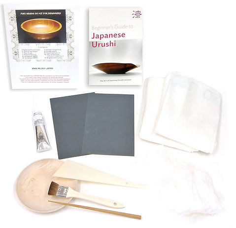 Fuki Urushi DIY Kit, Suri Urushi Lacquer Kit from Japan, A0344