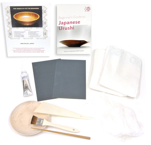 Fuki Urushi DIY Kit, Suri Urushi Lacquer Kit from Japan, A0344