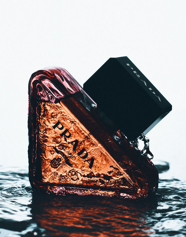 PRADA BEAUTY PERFUME PRODUCT IMAGERY