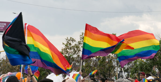 Marcha Lgbtiq+ en Bogotá, 2024. /Diego Guerrero-ARTERIA