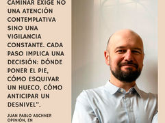 'Impropiocepción': sobrevivir la caminata