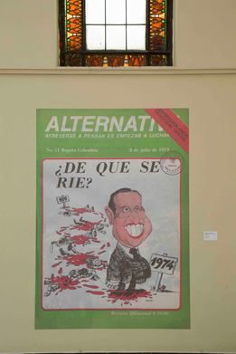 'Breve historia de la censura', en la Biblioteca Nacional de Colombia. /ARTERIA