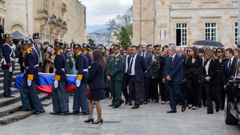 Bogotá despidió a Fernando Botero en la Catedral Primada de Colombia