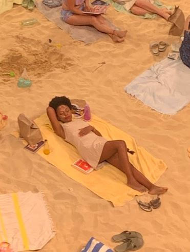 Cantar dsde la playa, es parte de la propuesta de Sea & Sun. /Diego Guerrero-ARTERIA