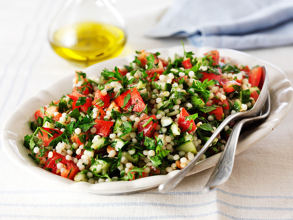 Giant Couscous Tabouleh