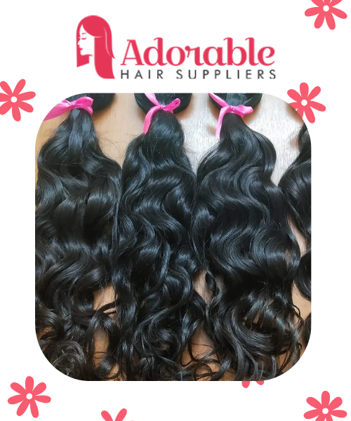 Thumbnail: Raw Wavy Hair Extensions | Wholesale