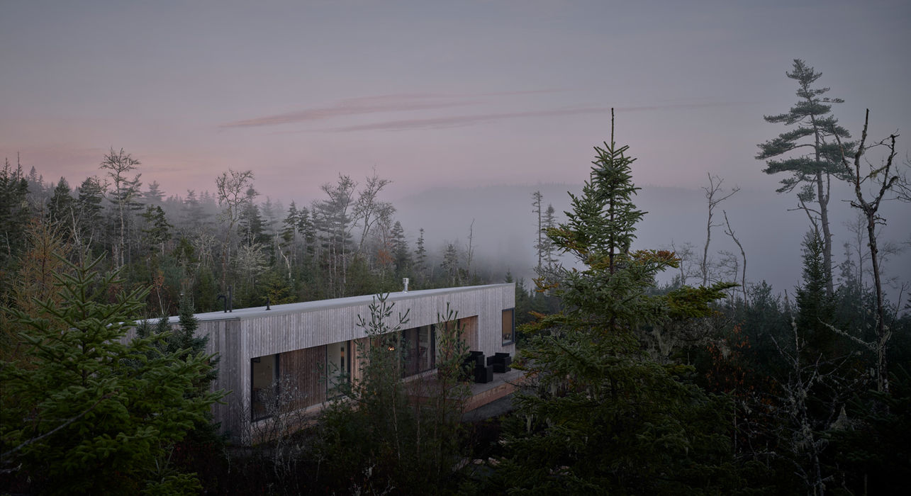 Pre-Fab architecture in Nova Scotia designed by East Coast Modern