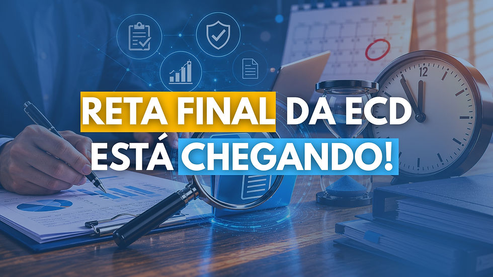 RETA FINAL DA ECD ESTÁ CHEGANDO!