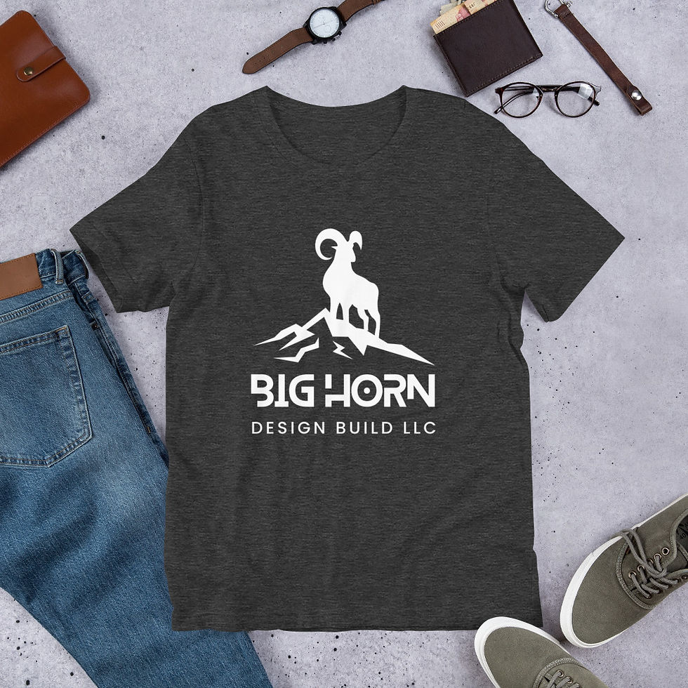 Thumbnail: Big Horn - (front & back printed) - Unisex t-shirt