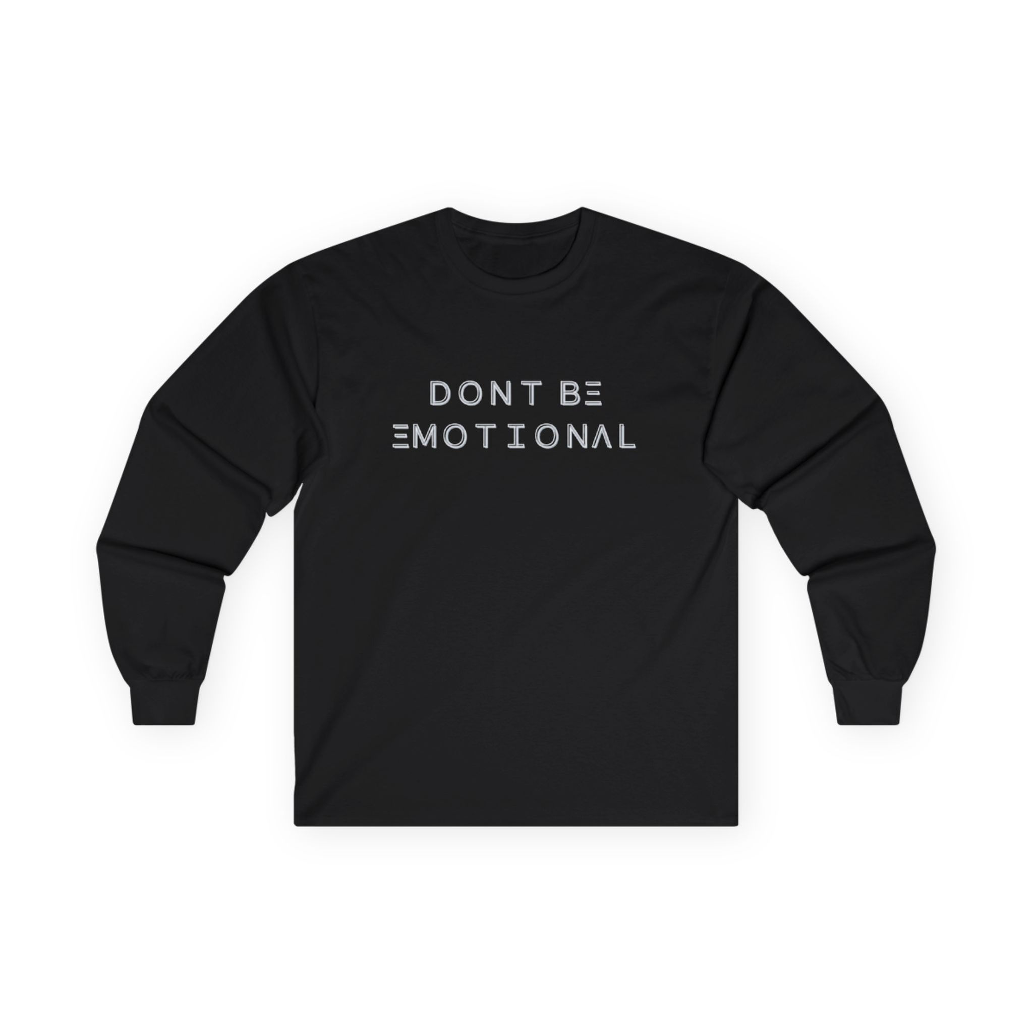 Black Capacity is shrinking Jersey Long Sleeve Tee
