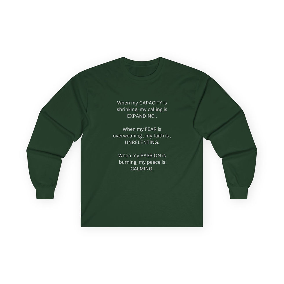 Thumbnail: Black Capacity is shrinking Jersey Long Sleeve Tee