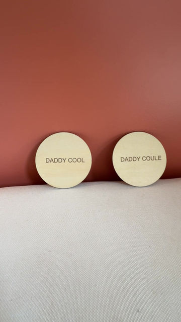 Miniature : Dessous de Verres "Daddy Cool/Daddy Coule"