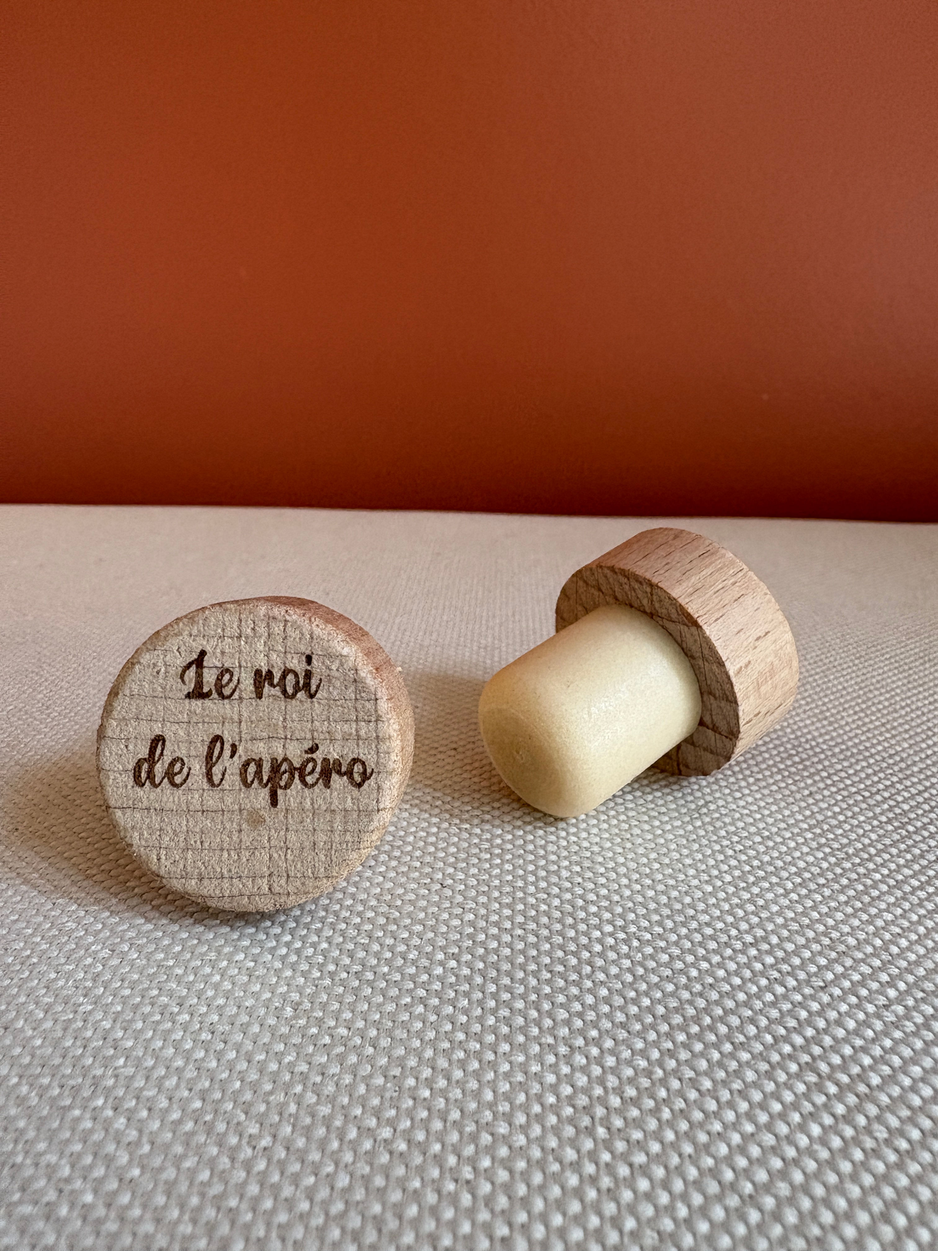 Bouchon "Le roi de l'apéro"