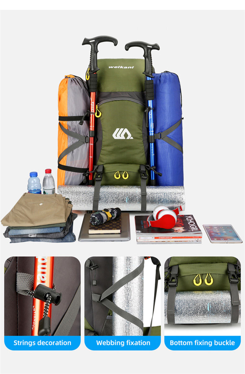 Thumbnail: WolfTrail™ 50L Hiking Backpack