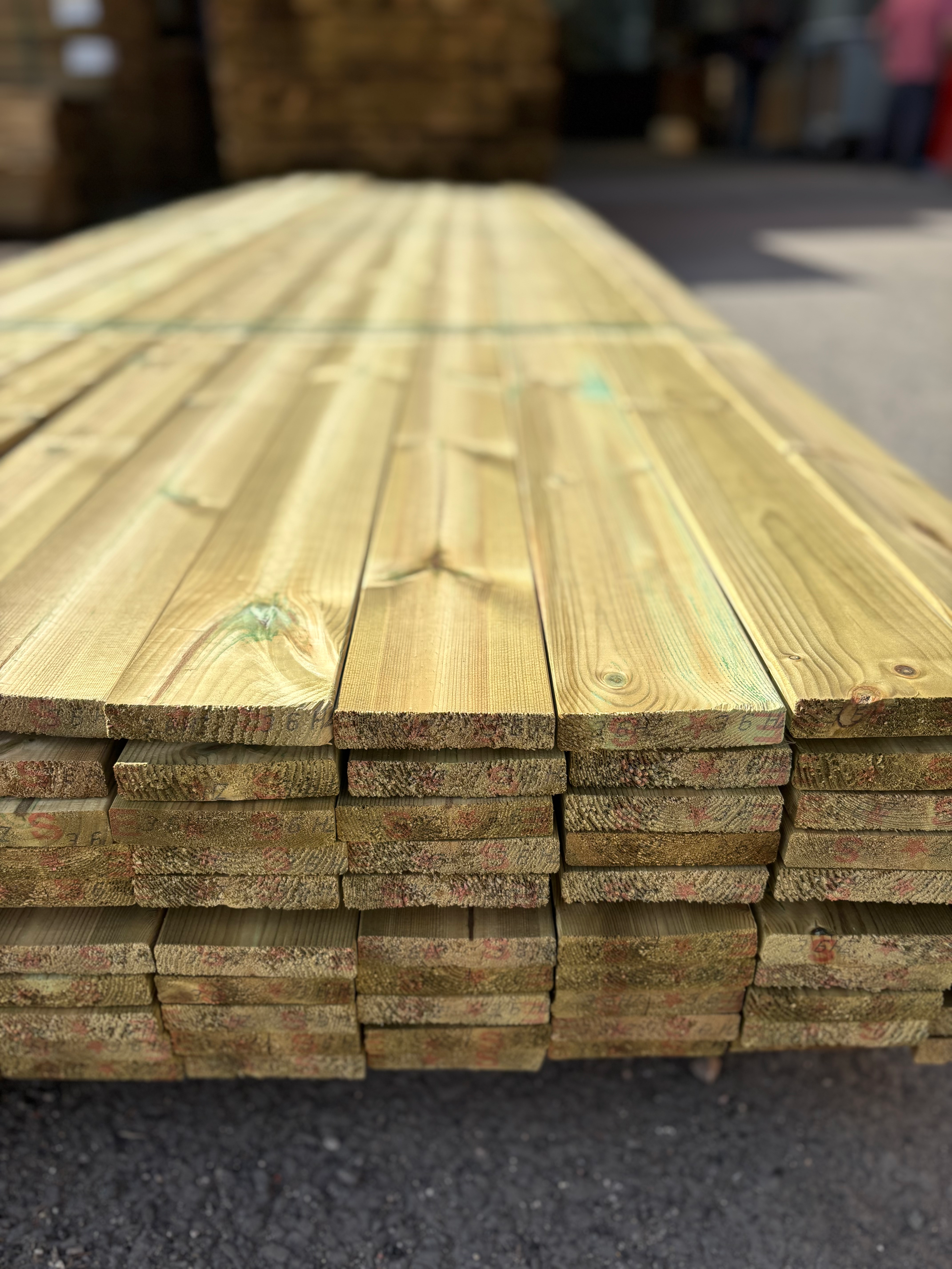 22x95mn (4x1”) planed timber 
