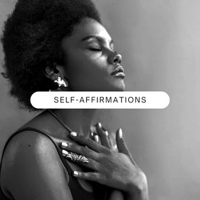 Woman with eyes closed and hands crossed on her chest in an attitude of prayer.