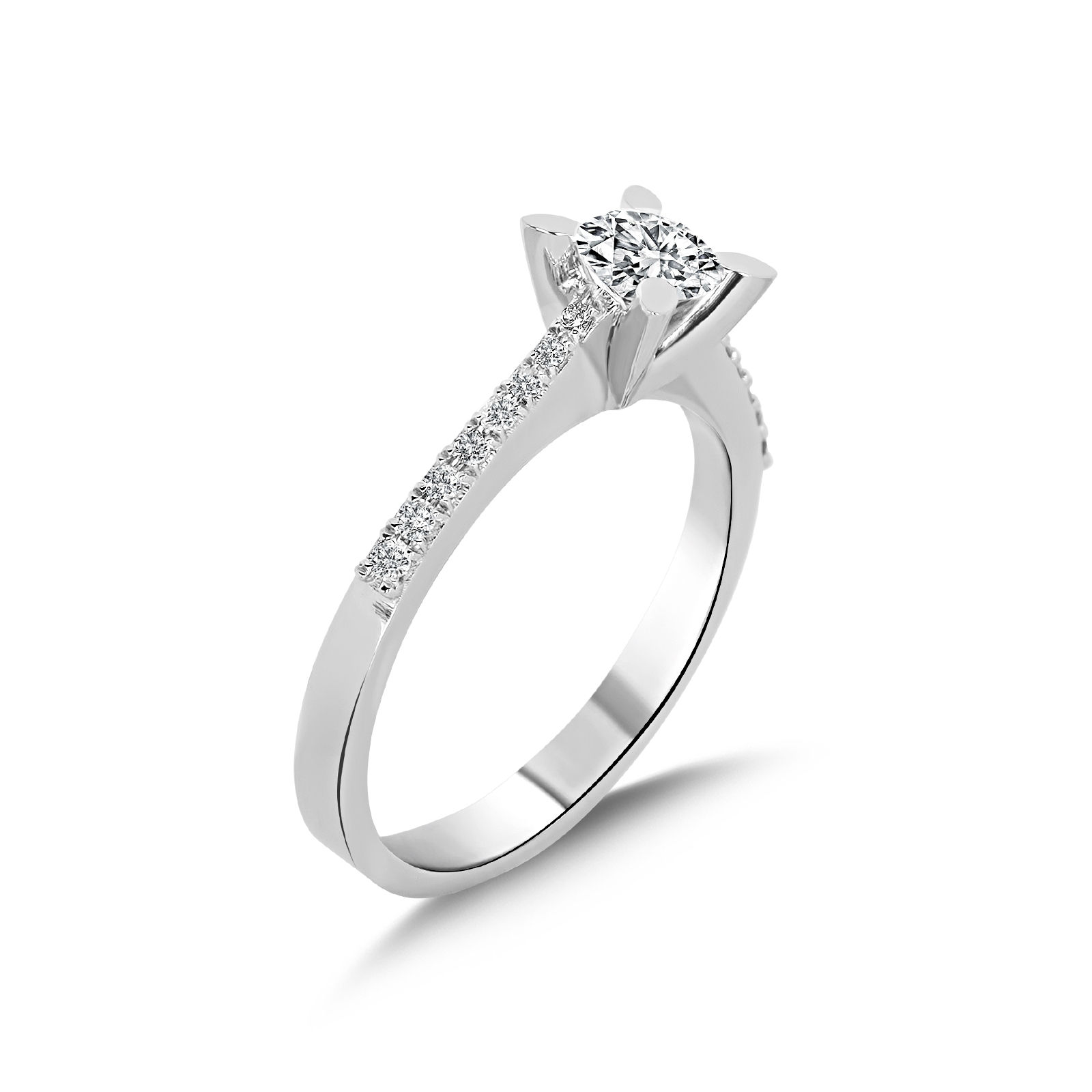 0,60 Karat Pırlanta Tektaş Yüzük - RWTT015