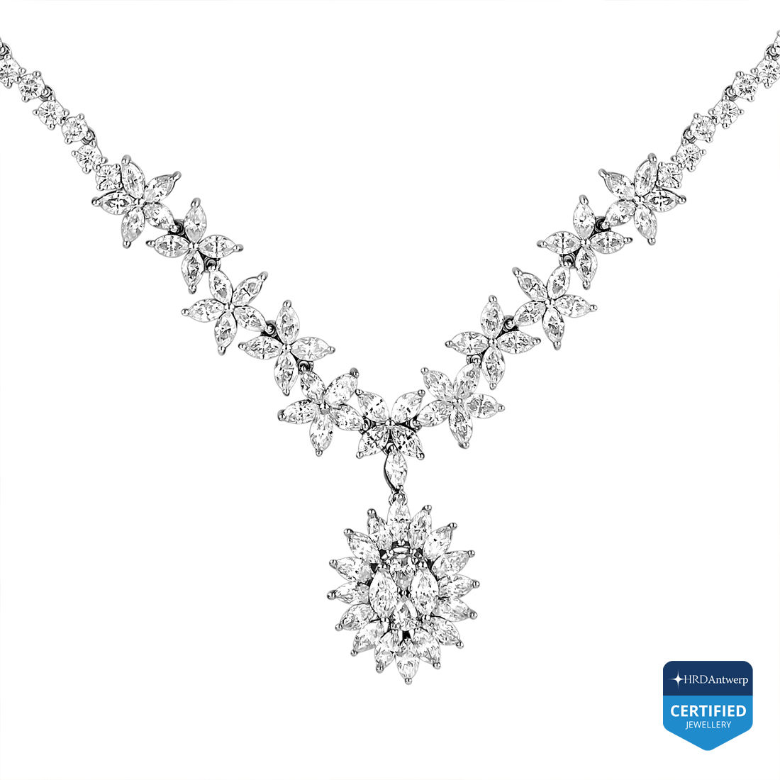 7,53 Karat Pırlanta Kolye - PW00104