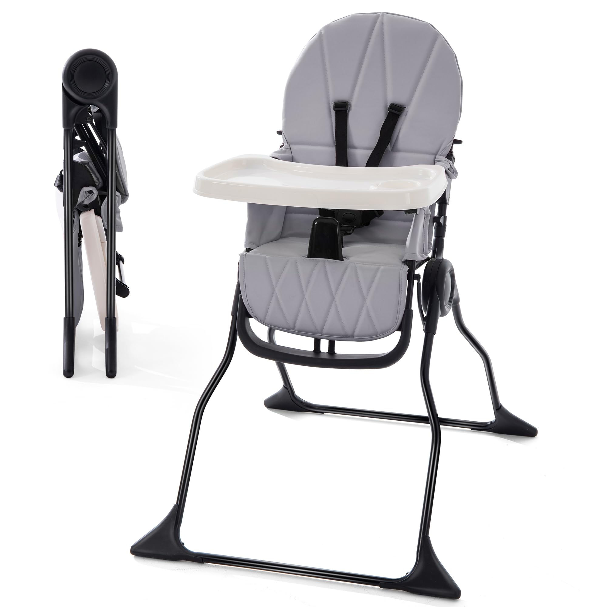 Foldable High Chair for Babies and Toddlers | Silla de Comer para Bebe| Collapsi