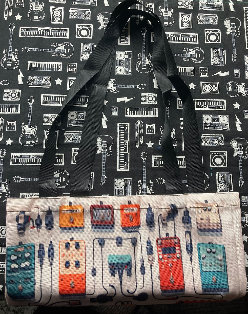 Thumbnail: Guitar Pedal Print Bag