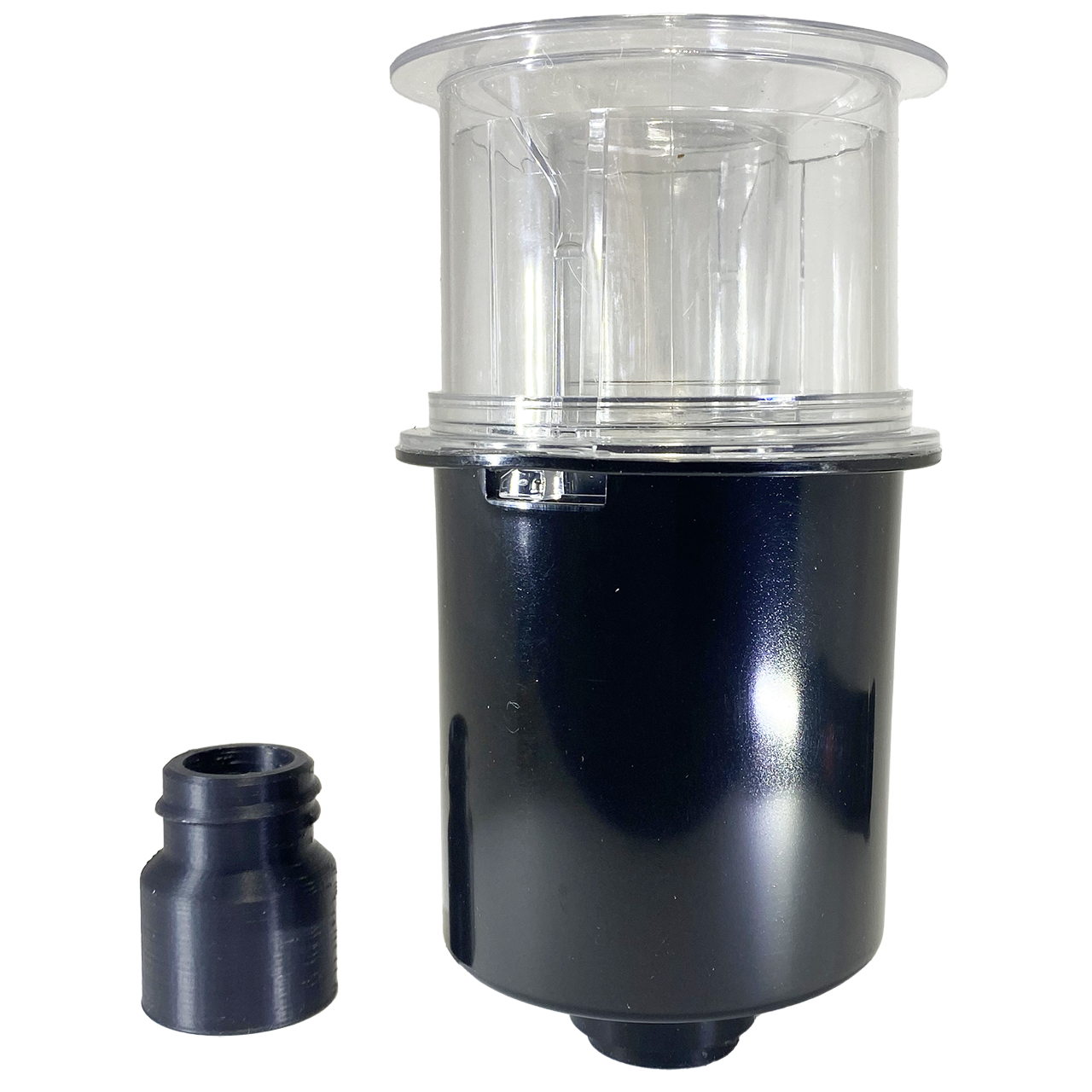 3" Clear Skimmer with 3/4" PVC Adapter