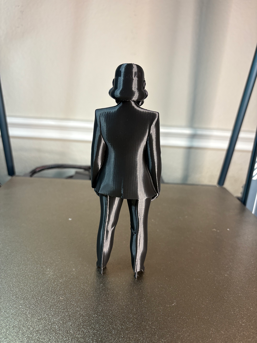 Thumbnail: Sophisticated Stormtrooper Lady Paintable