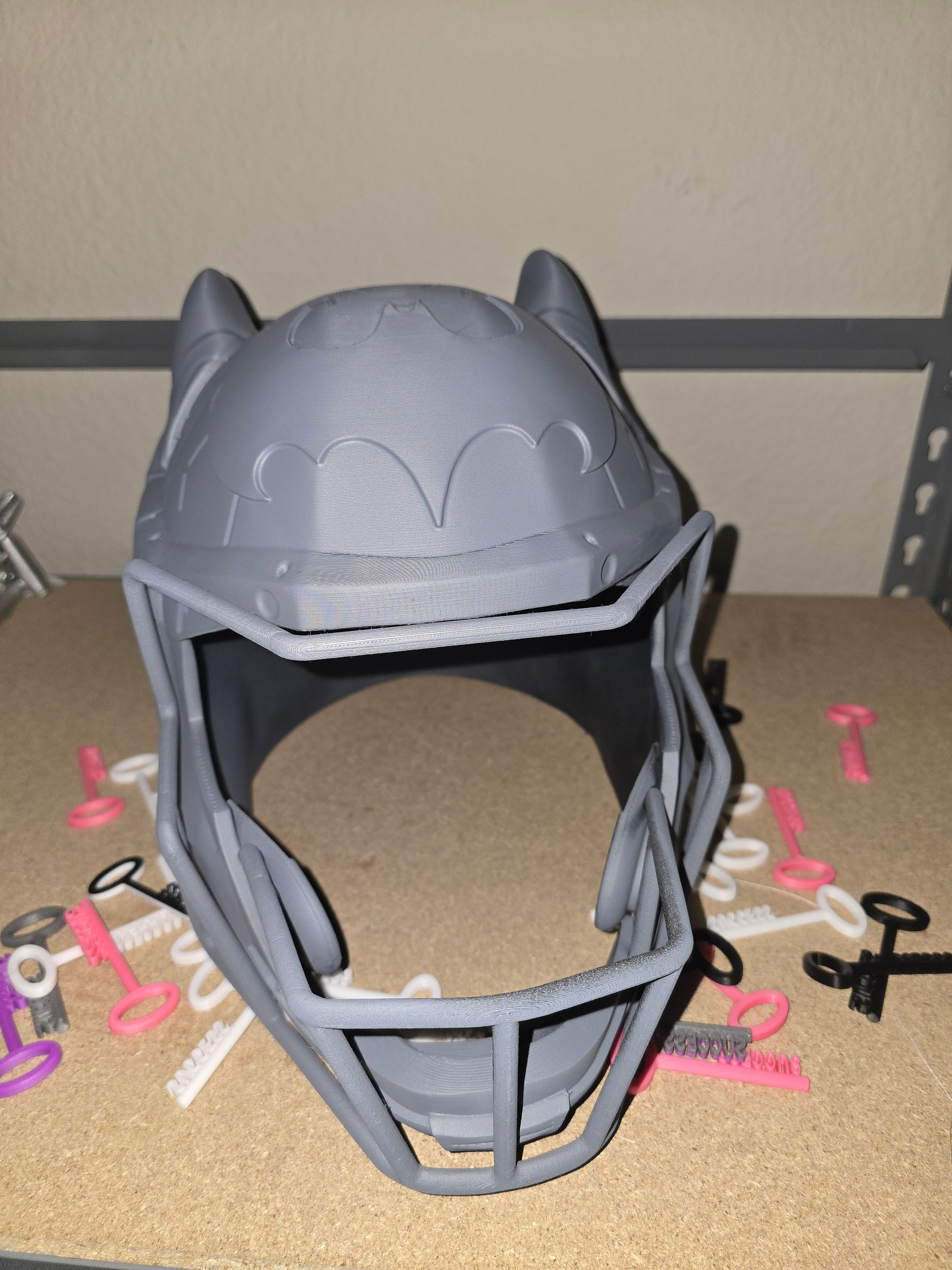 Kintsugi Industries Fan-Created Original – Batman NFL-Style Helmet