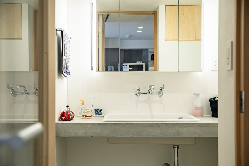 江東区のリノベーション事例-入居後-洗面-1