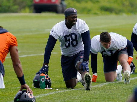 Bears, Roquan Smith, Staying in Chicago