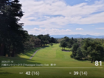 週刊「ゴルフ日記2026」第3号~川越CC~