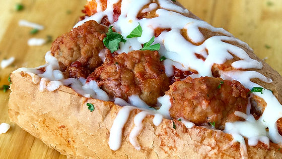 Meatballs and Cheese Sub (Hot)