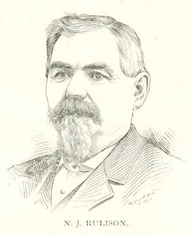 Nelson J. Rulison. Image is held at the Seneca Area Heritage Museum and Research Center.