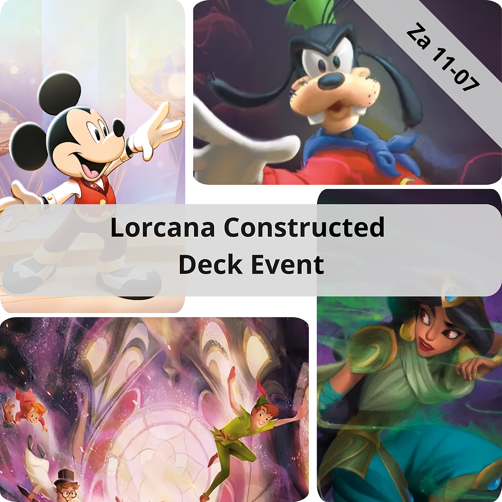 Lorcana Constructed Deck Event