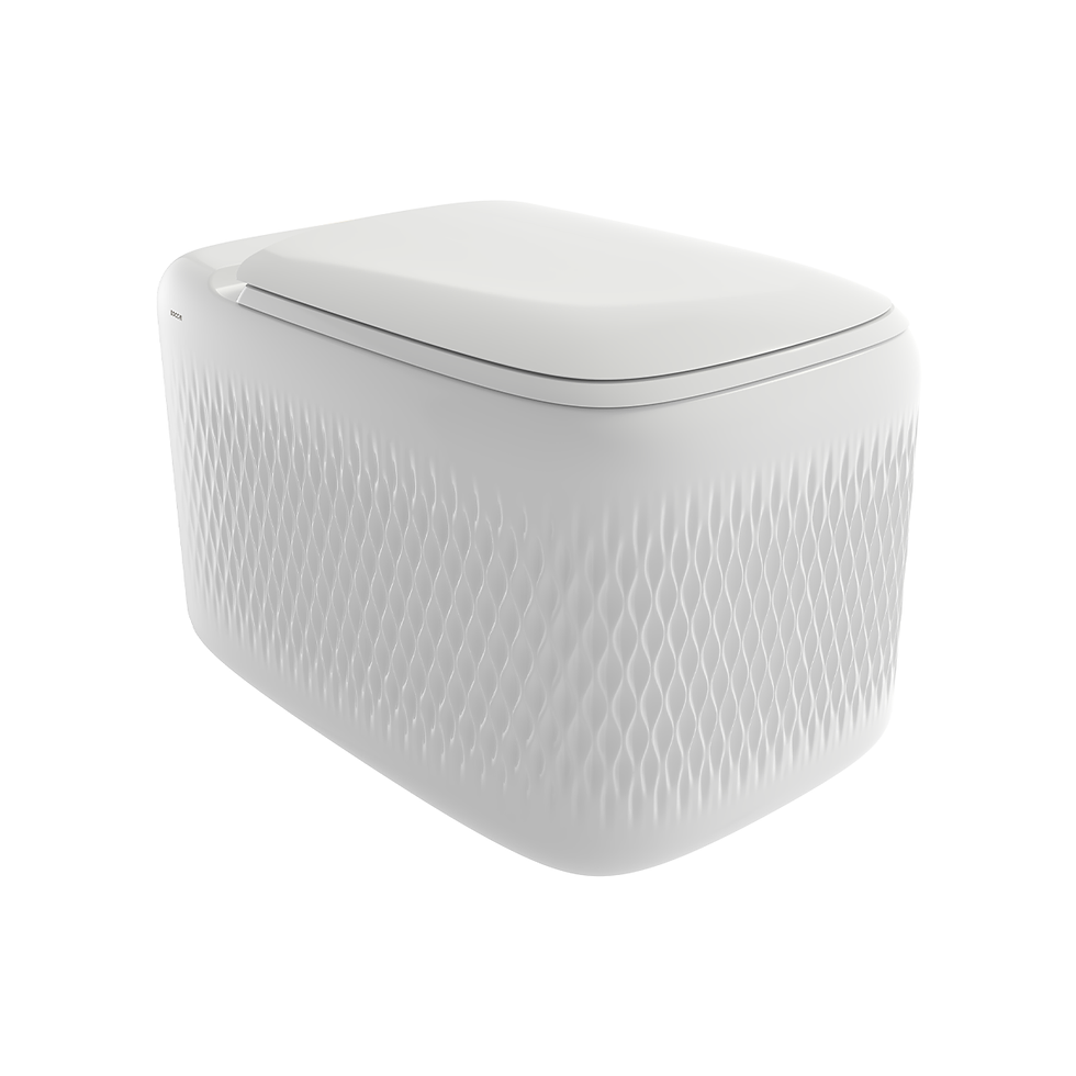 Beyaz soğutucu, kapaklı, modern tasarım